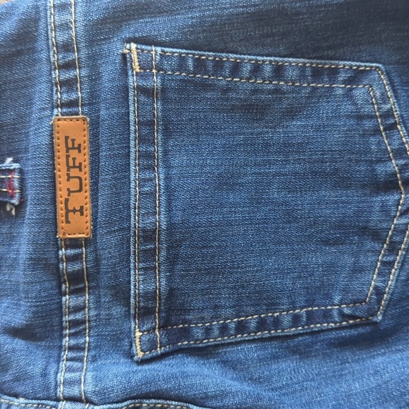 COWGIRL TUFF "Just Tuff" bootcut horseback riding jeans style#JTUFMW sz 27x32L - Picture 13 of 16